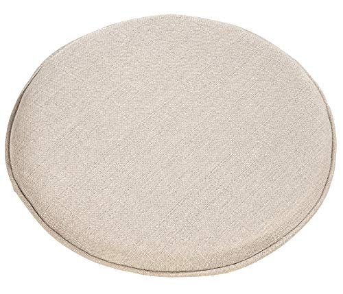 Dehner Lio Sitzkissen rund Ø 40 cm beige Polyester