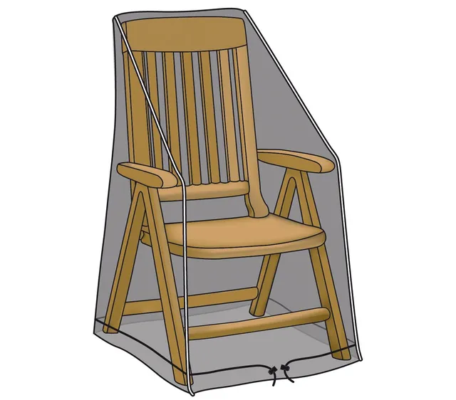 Dehner Deluxe Schutzhülle Gartenstuhl 120/80x66x66 anthrazit