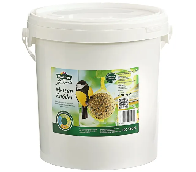 Dehner Natura Meisenknödel mit Netz 100 Stück 10 kg
