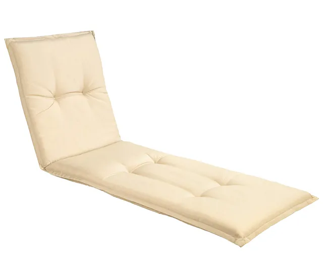 Dehner Premium Lovely Villach Liegenauflage 190x60 beige uni