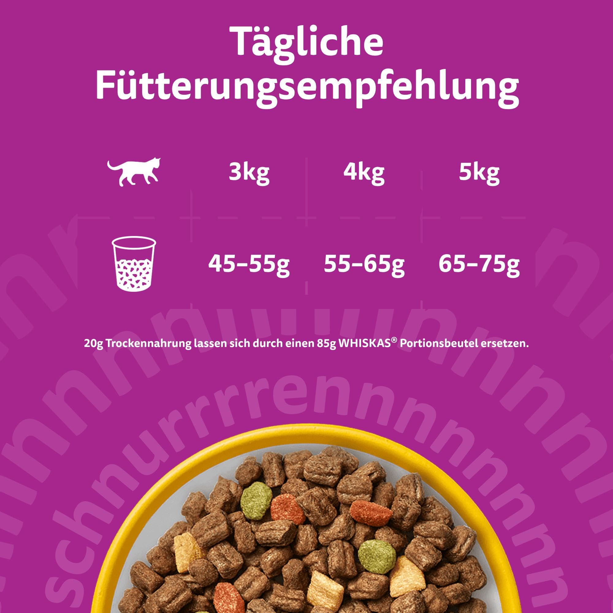 Whiskas Classic Trockenfutter Huhn 3,8kg knusprig