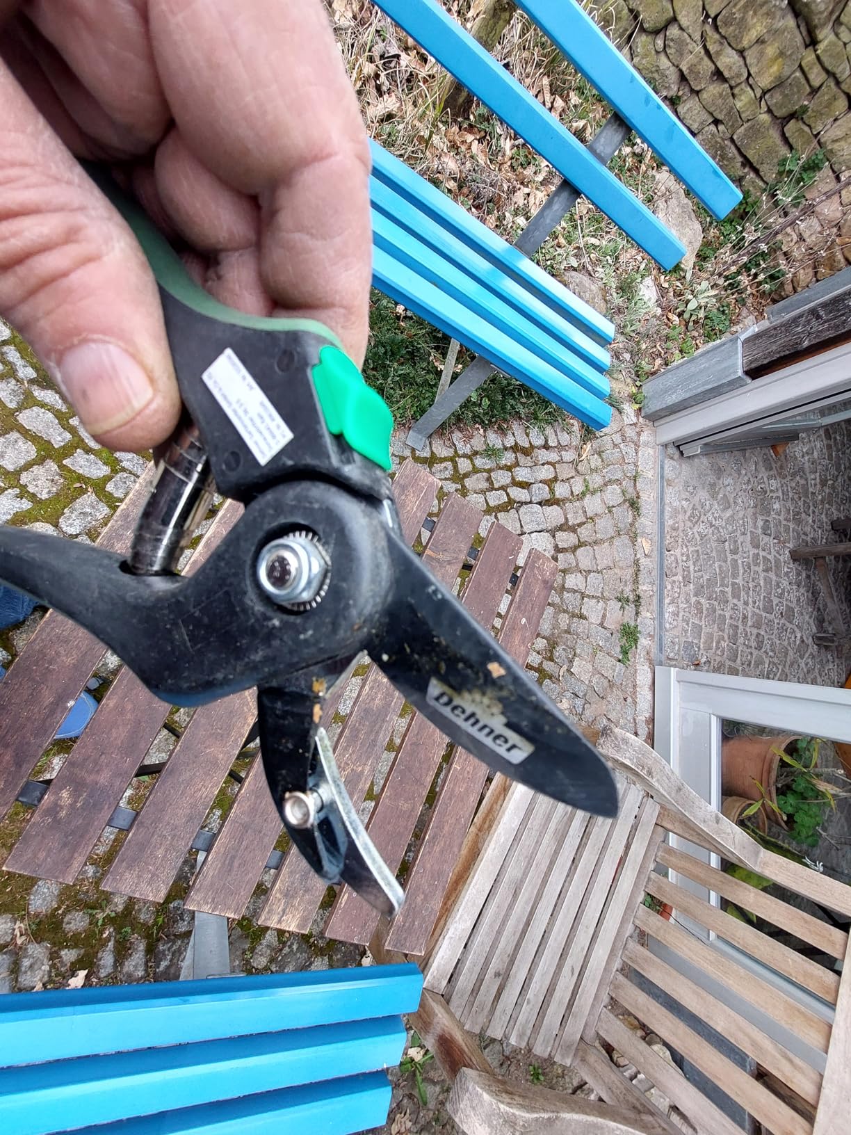 Dehner Gartenscheren-Set Bypass Amboss Ø2cm 2-teilig