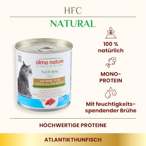 Almo Nature HFC Natural Nassfutter Thunfisch 12x280g