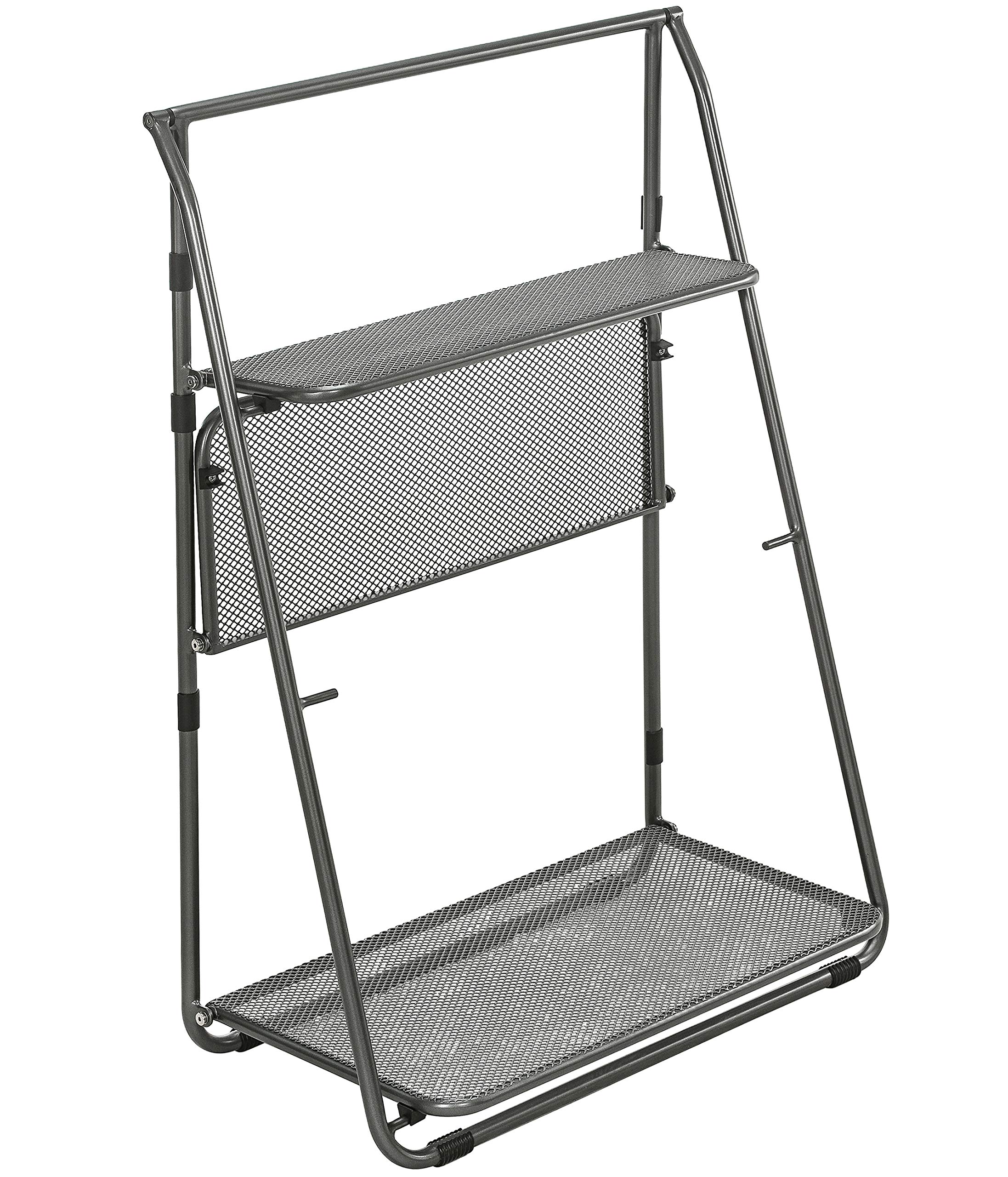 Dehner Savoy Regal grau Metall 99,5 cm