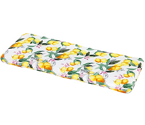 Dehner Menton Bankauflage 120x45 mehrfarbig Sommer