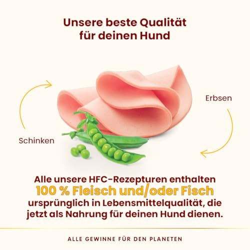 Almo Nature HFC Complete Hundenassfutter Schinken 17x85g