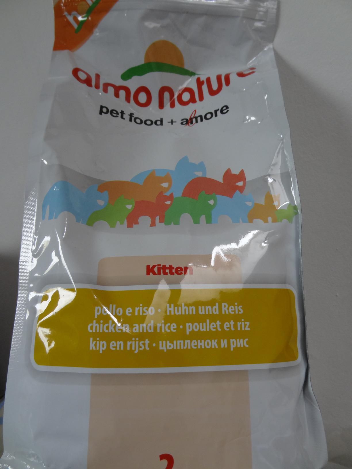 Almo Nature Kitten Trockenfutter Huhn 12kg Wachstum