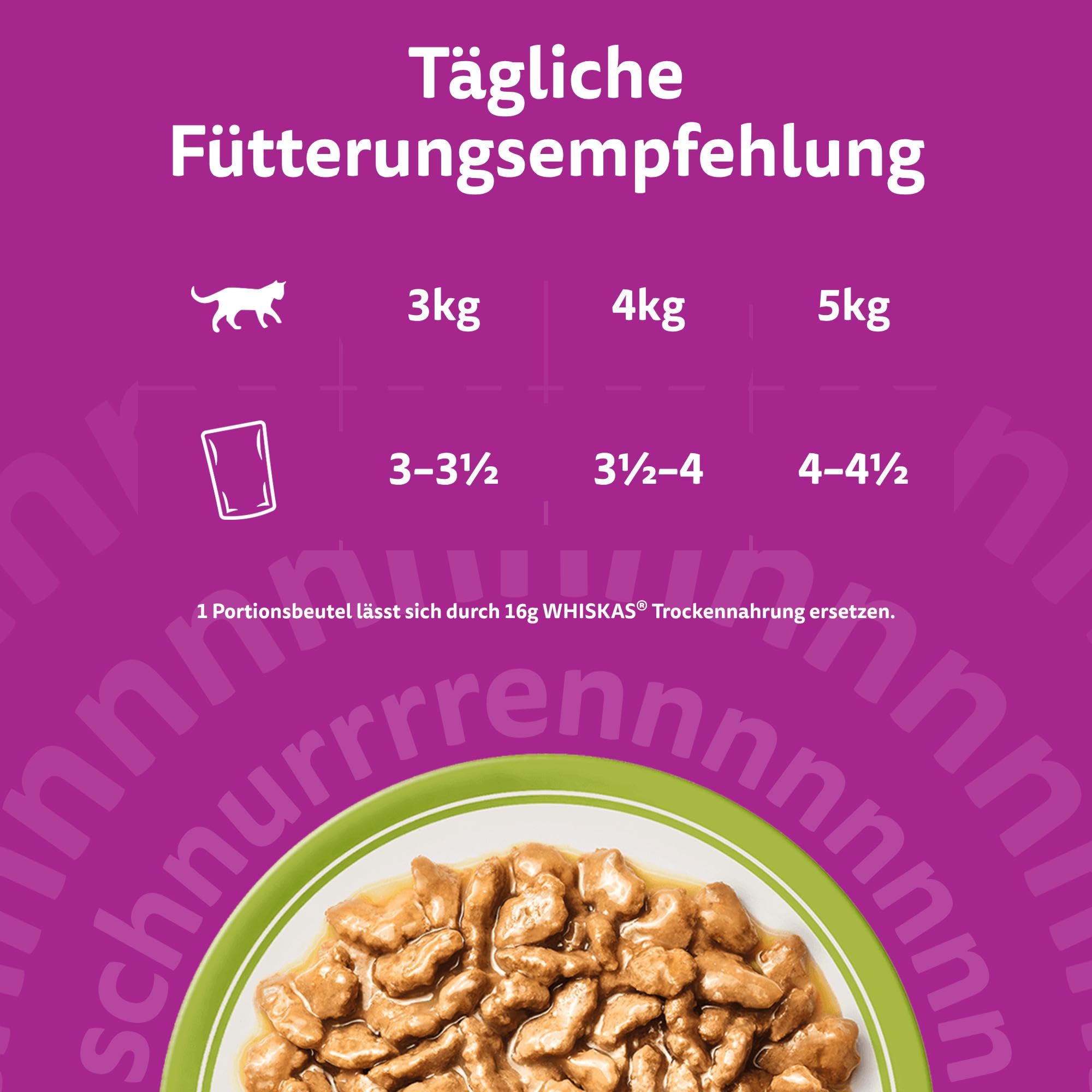 Whiskas Senior 7+ Gemischte Auswahl Sauce Nassfutter 48x85g