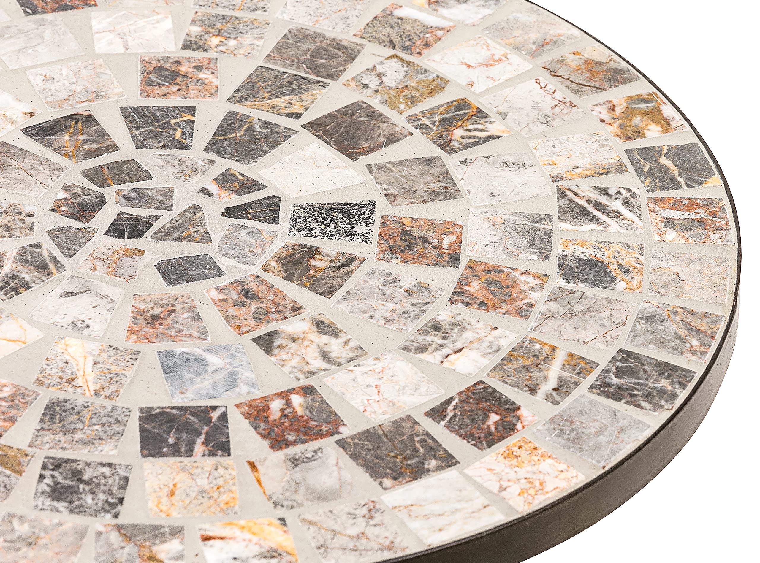 Dehner Grazia Blumenhocker Mosaik Ø40 cm braun-grau
