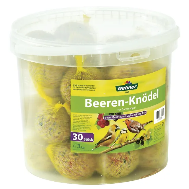 Dehner Premium Lovely Meisenknödel Beeren 30 Stück 3kg