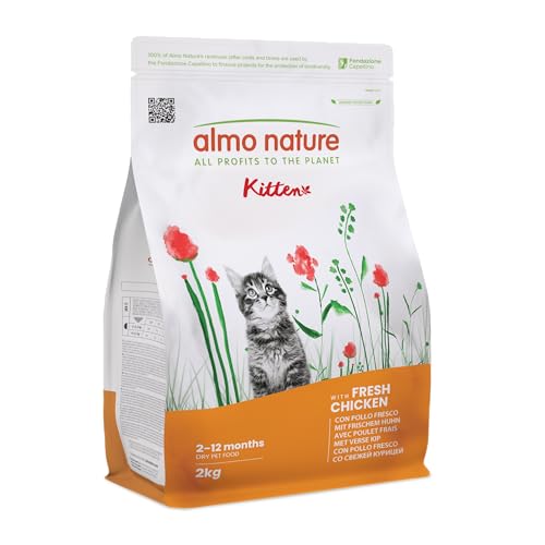 Almo Nature Holistic Kitten Trockenfutter Huhn 2 kg frisch