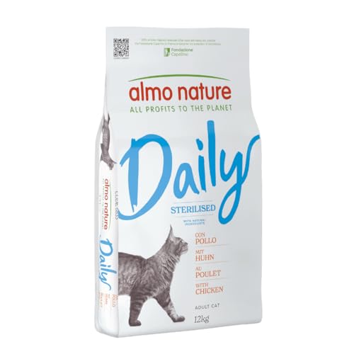 Almo Nature Daily Sterilised Trockenfutter 12kg Huhn