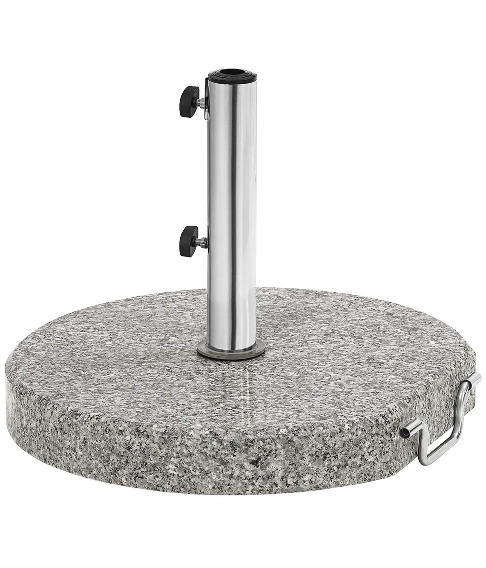 Dehner Premium Lovely Sonnenschirm-Ständer rund 50cm 30kg Granit