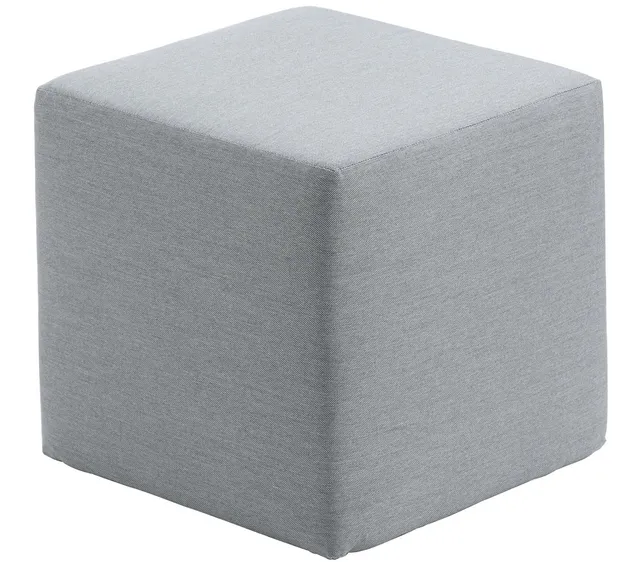 Dehner Sam Gartenhocker 45x45 grau wetterfest