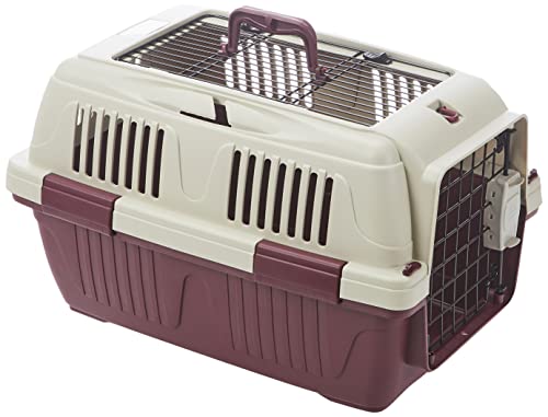 Dehner Lieblinge Robbi Transportbox 57x37x35 rot grau