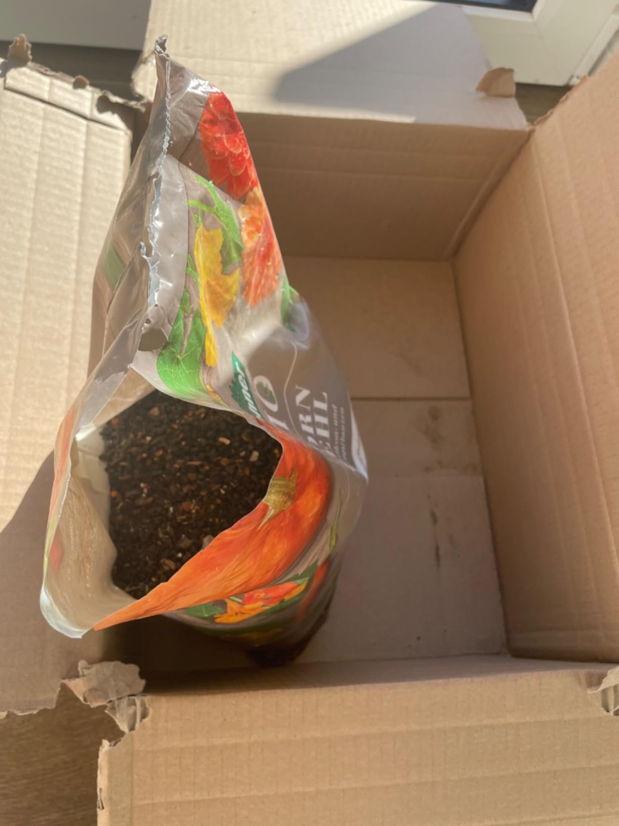 Dehner Bio Hornmehl Dünger 2,5kg Stickstoff 13 Prozent Bio
