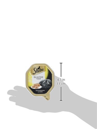 Sheba Delikatesse in Gelee Nassfutter Huhn 85 g Schale