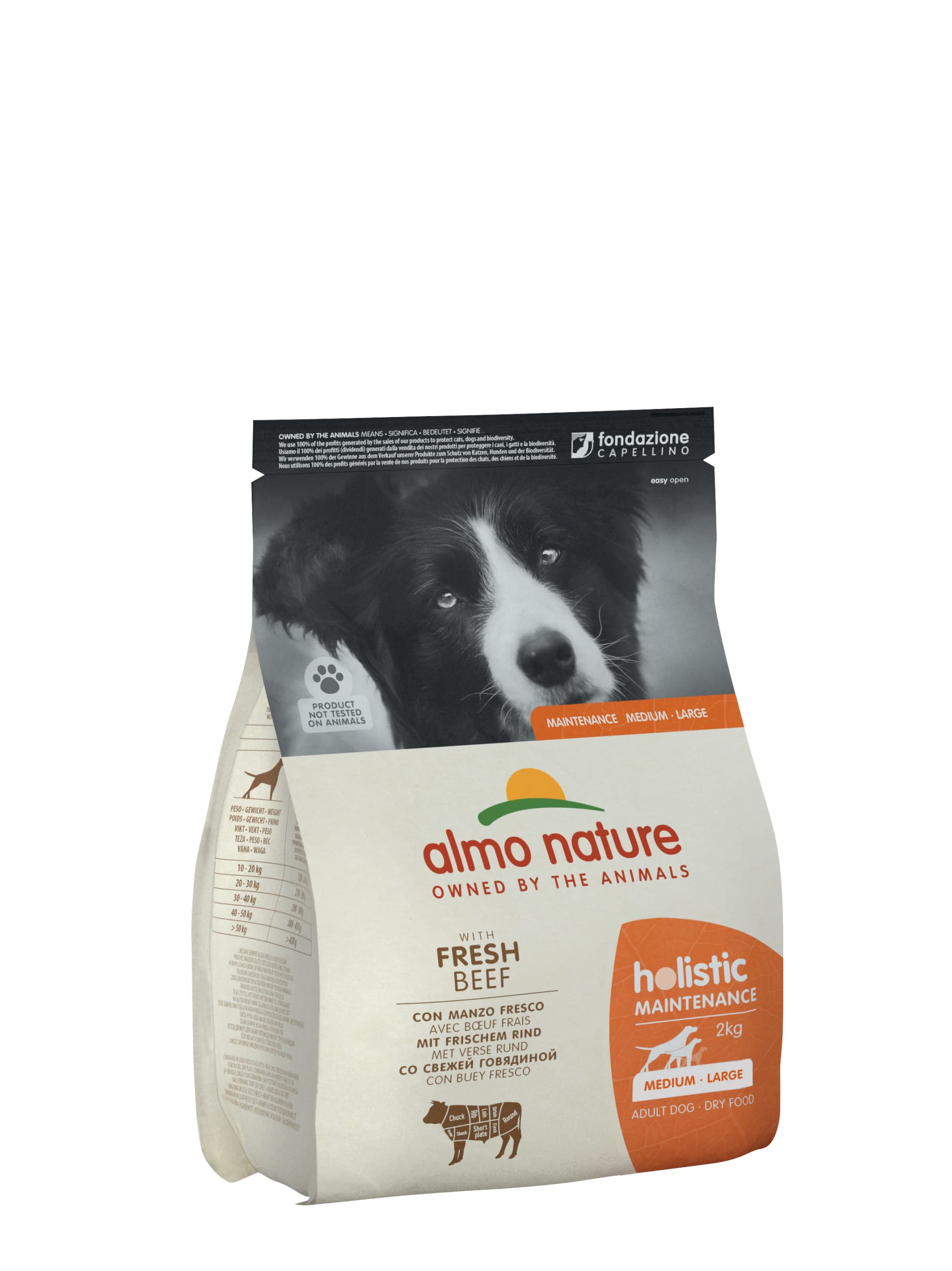 Almo Nature Life Maintenance M Hundetrockenfutter Huhn 12 kg verdaulich
