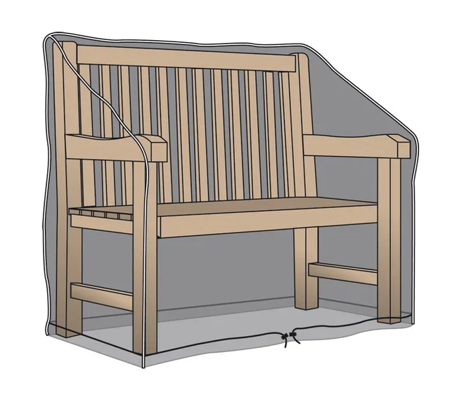 Dehner Deluxe Schutzhülle Gartenbank 180x75x80cm anthrazit