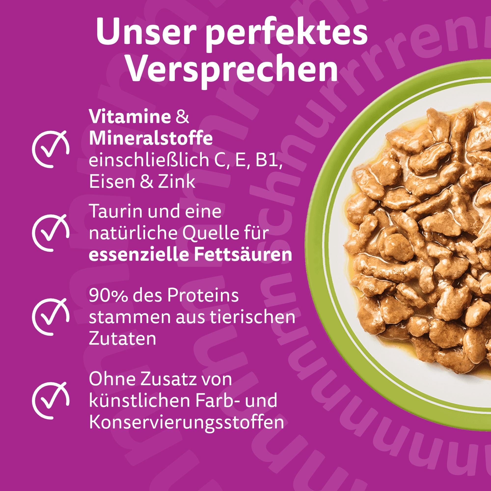 Whiskas Senior 7+ Gemischte Auswahl Sauce Nassfutter 48x85g