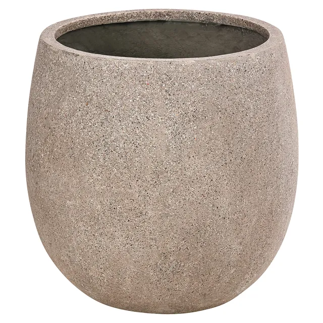 Dehner Balloon Pflanztopf Ø30 cm beige Polystone