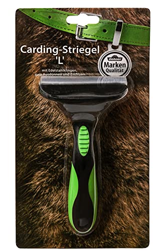Dehner Carding-Striegel XL Edelstahl Entfilzen