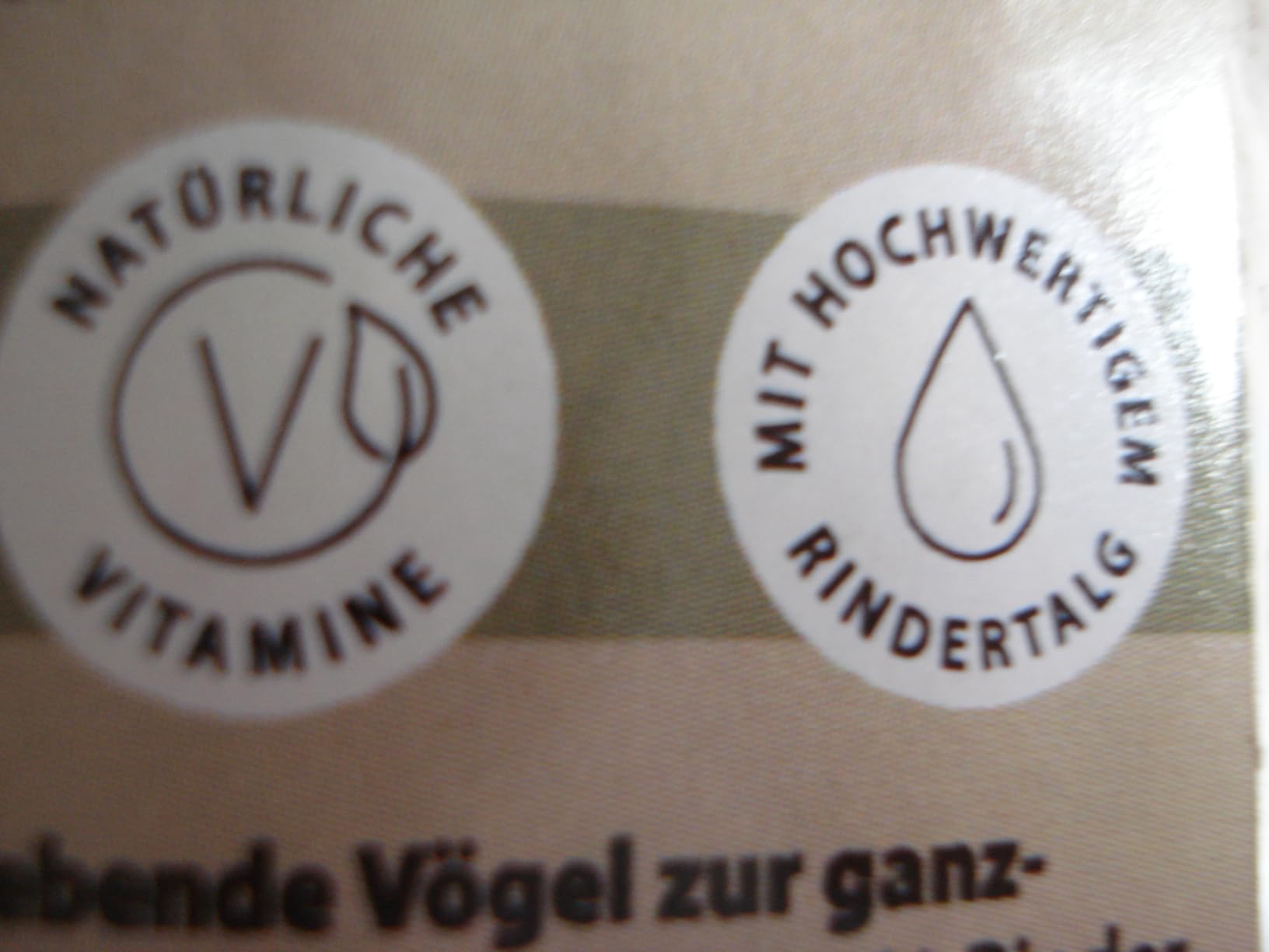 Dehner Natura Wildvogelfutter Fettstangen Erdnuss 800 g