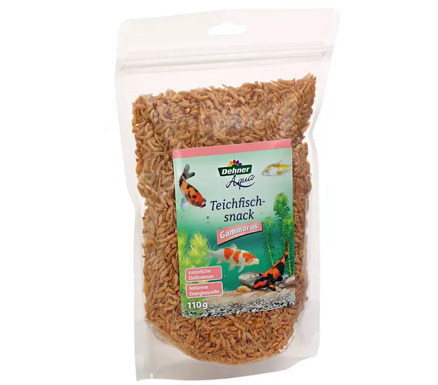 Dehner Aqua Gammarus Teichfischsnack 110 g proteinreich