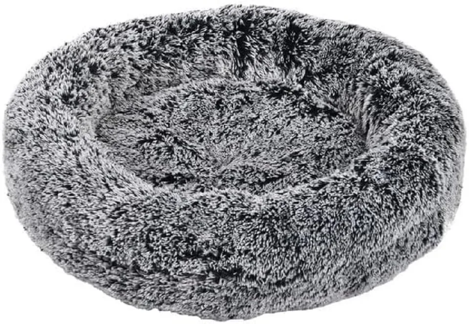Dehner Lieblinge Cookie Hunde-Katzenbett schwarz M