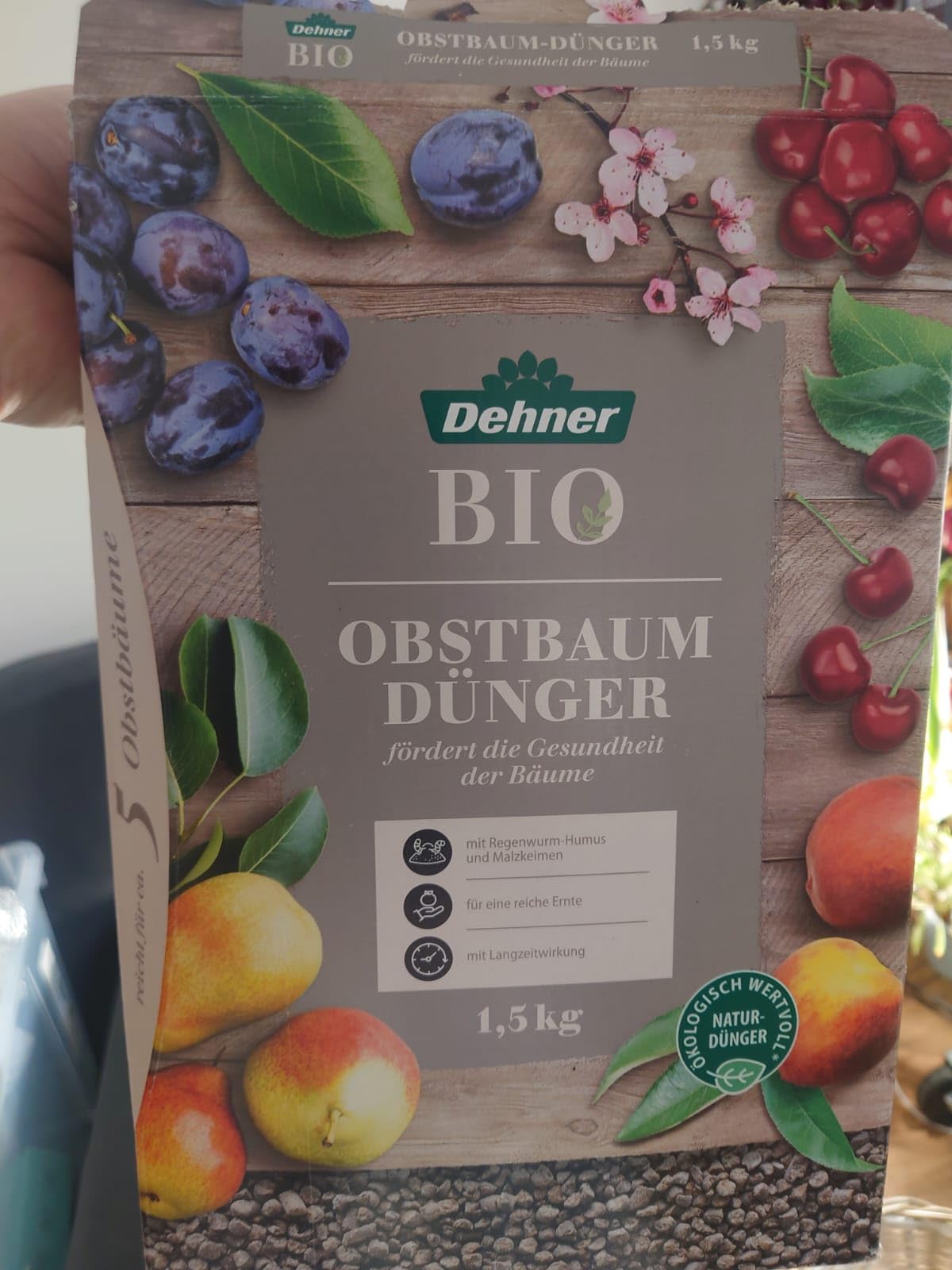 Dehner Premium Lovely Bio Obstbaumdünger 1,5kg organisch