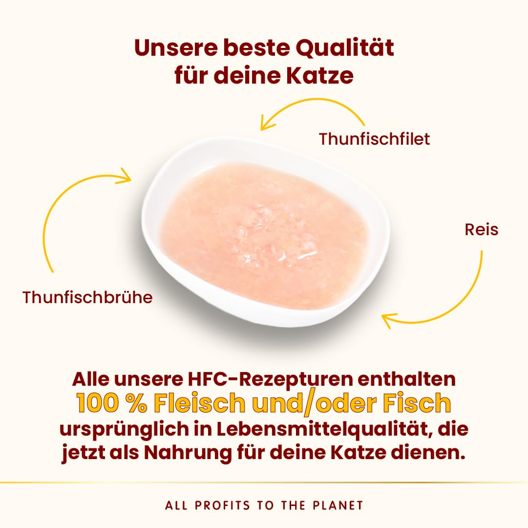 Almo Nature HFC Hydration Nassfutter Thunfisch 24x50g Brühe