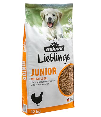 Dehner Premium Lovely Knusper-Mix Junior Hundefutter 12 kg Geflügel