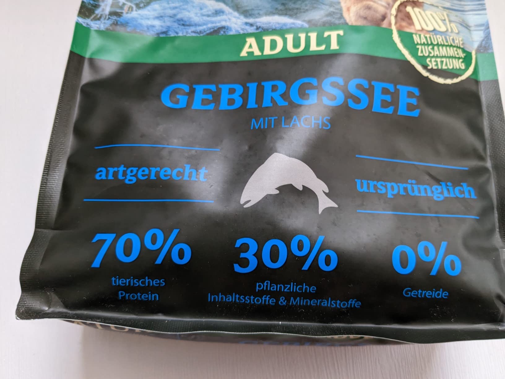 Dehner Wild Nature Gebirgssee Trockenfutter 1,5 kg Lachs getreidefrei