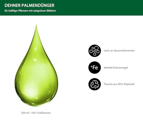 Dehner Palmendünger Flüssigdünger 500ml NPK