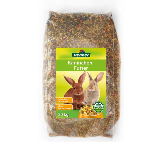 Dehner Zwergkaninchenfutter 20 kg Alleinfutter