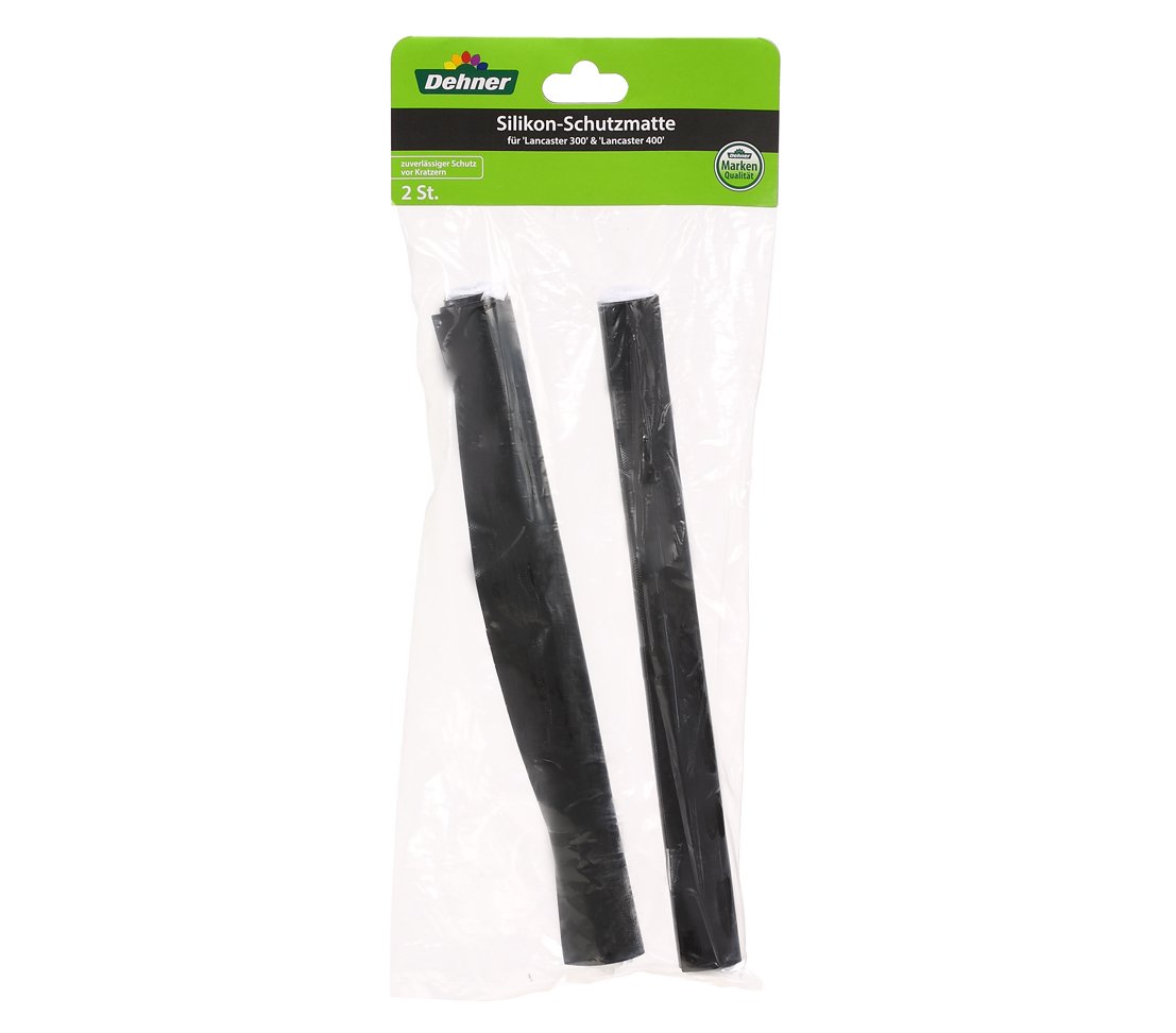 Dehner Silikonschutzmatte Grill schwarz 54x28 cm 2er-Set