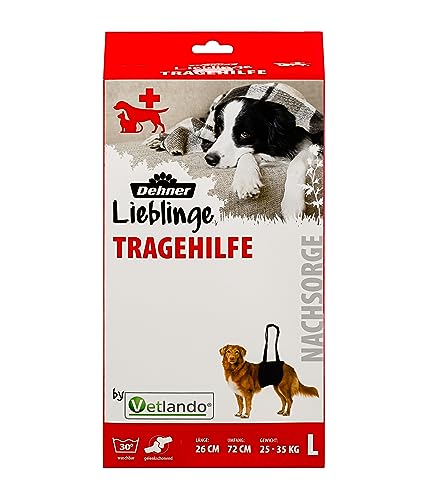 Dehner Lieblinge Tragehilfe Hund L schwarz gelenkschonend