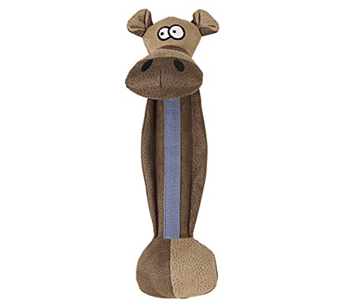 Dehner Strong Bull Hundespielzeug Quietscher 35x11 Polyester