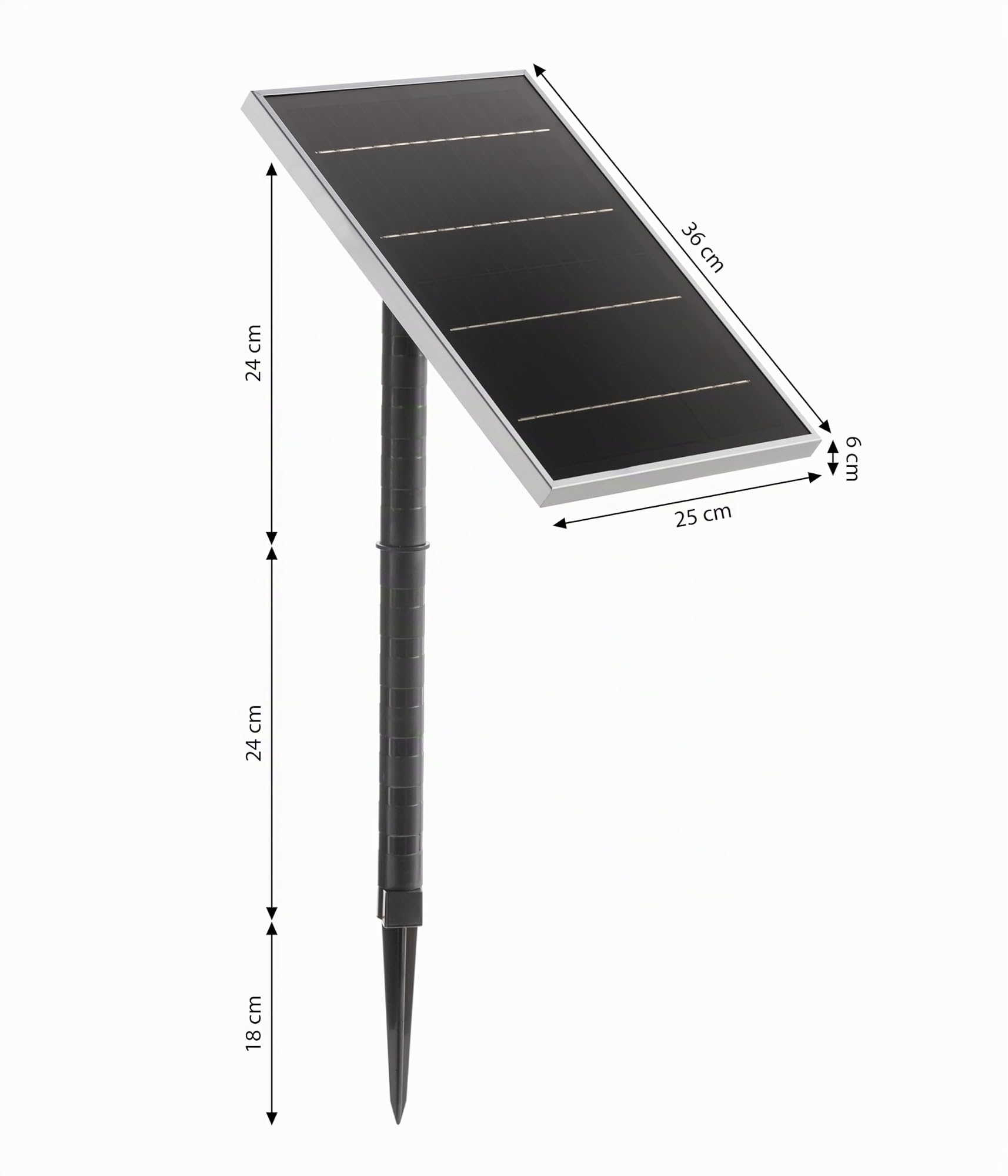 Dehner Premium Lovely Mattone Solarbrunnen 89cm LED Naturstein