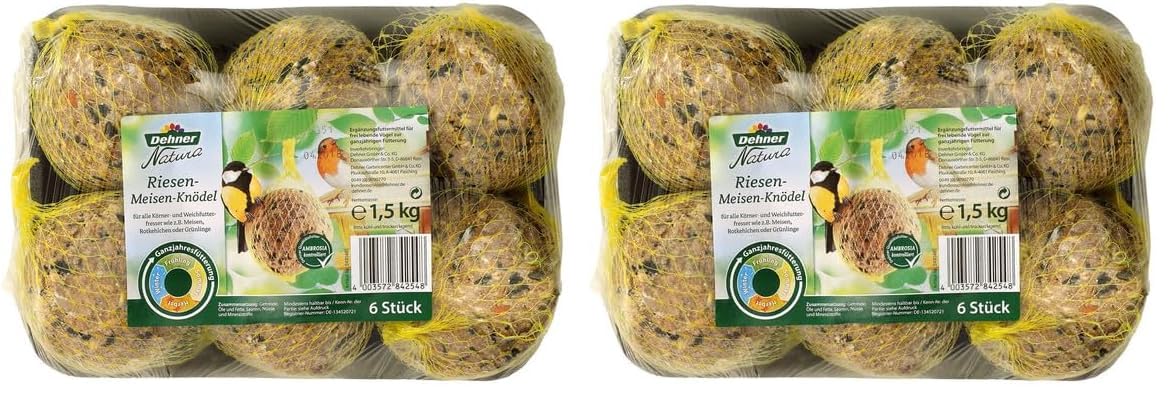 Dehner Natura Riesen-Meisenknödel mit Netz 21x250g XXL