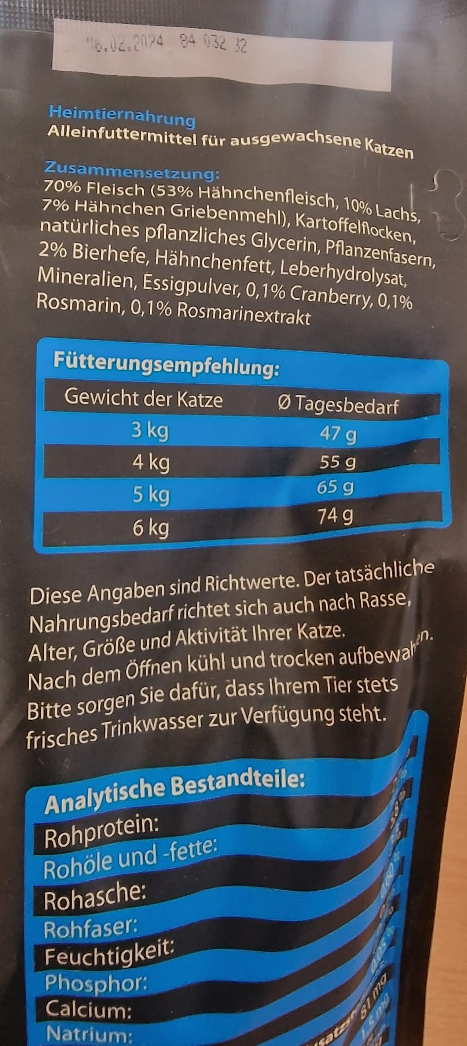 Dehner Wild Nature Gebirgssee Trockenfutter 1,5 kg Lachs getreidefrei
