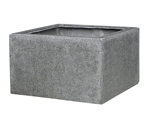Dehner Premium Lovely Brunnenumrandung 60x35x60 cm grau Polyresin