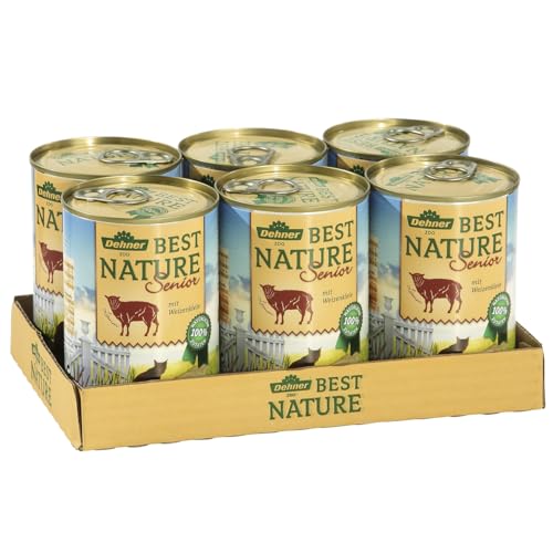 Dehner Best Nature Senior Nassfutter Lamm 6x400g naturbelassen