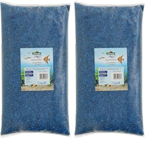 Dehner Aqua Aquarienkies 2-4mm 5kg enzianblau