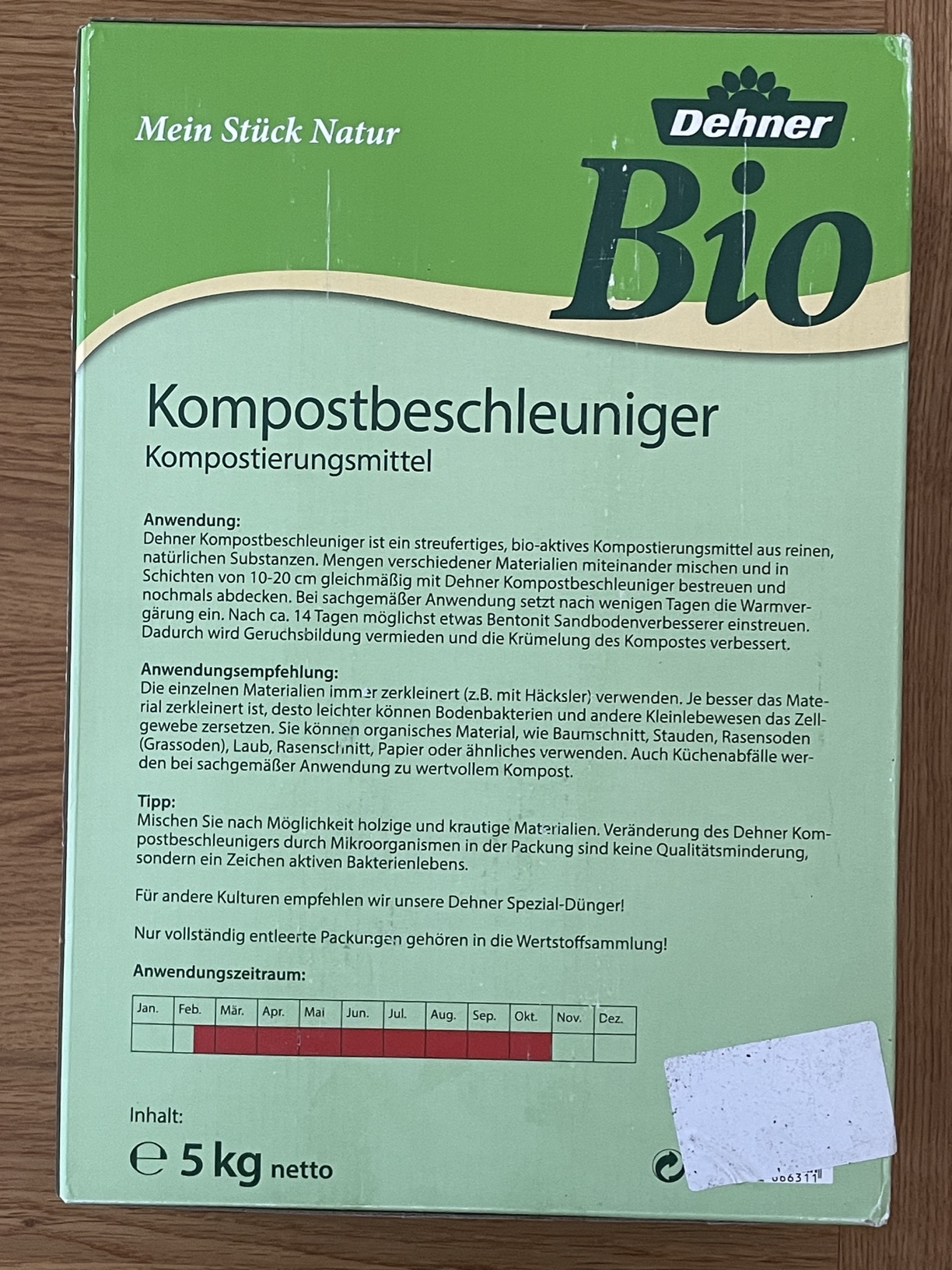 Dehner Bio Kompostbeschleuniger Naturdünger 5 kg