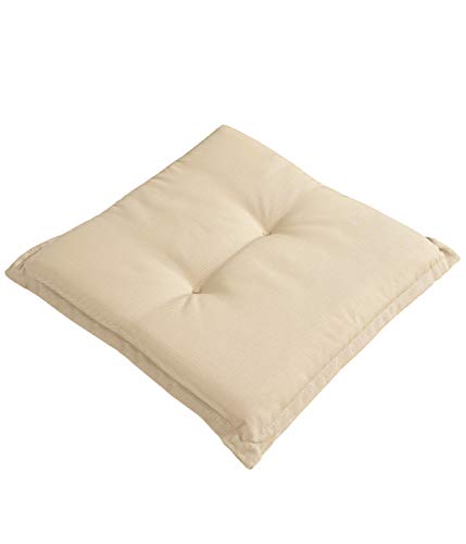 Dehner Premium Lovely Villach Sitzkissen 50x50 beige Schaum