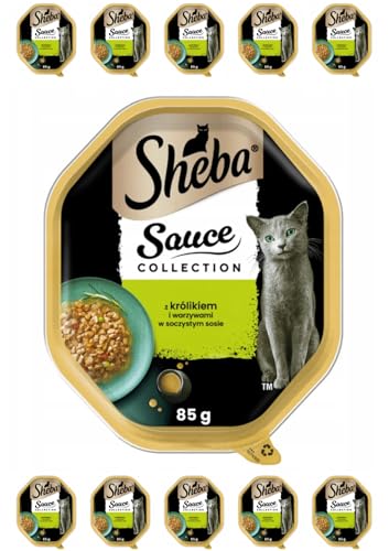 Sheba Sauce Collection Kaninchen Nassfutter 11x85g Gemüse