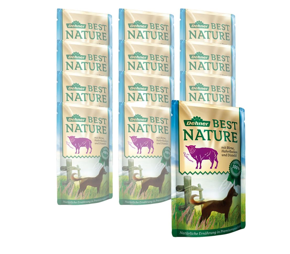 Dehner Best Nature Geflügel Reis Hundefutter nass 12x150 g