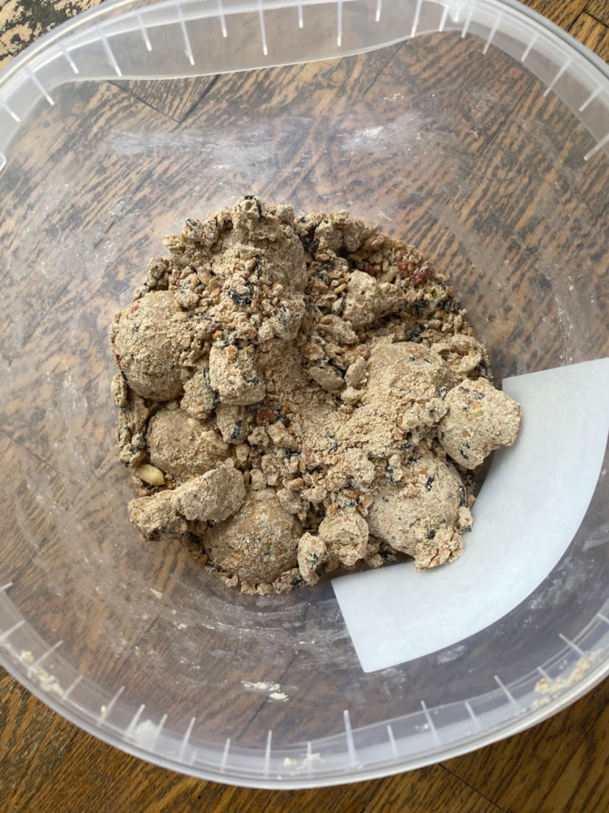 Dehner Natura Premium Meisenknödel Eimer ohne Netz 30x90 g Nuss