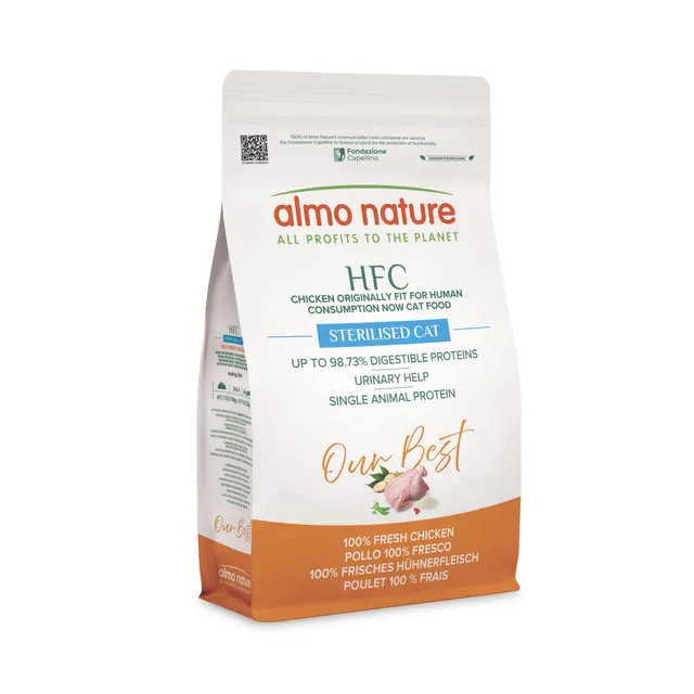 Almo Nature HFC Our Best Sterilized Trockenfutter Huhn 1,2 kg